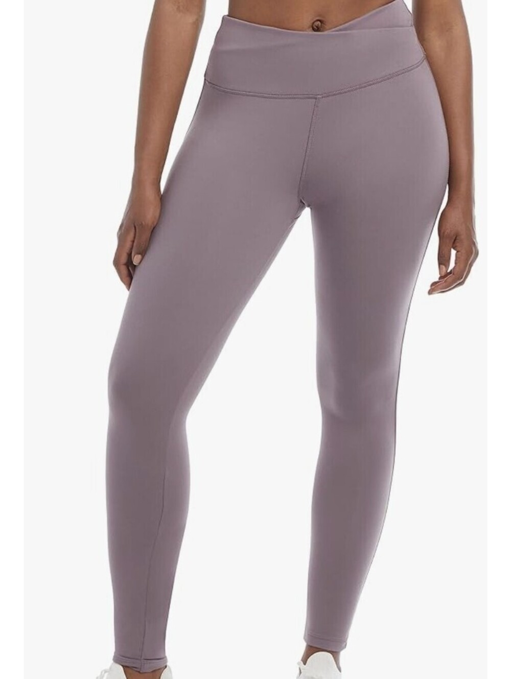 Jockey Women's Wrap Waist Full Length Legging Moonscape Purple Sz. XL NEW